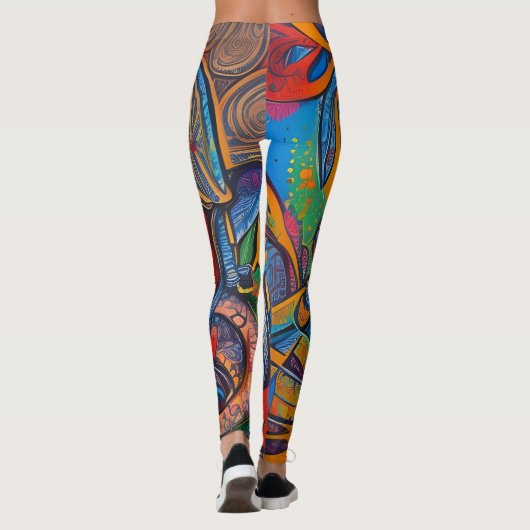 Schöne Leggings (Rückseite)