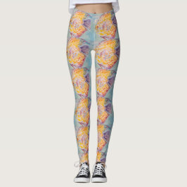 Schöne Leggings Aquarellbilder
