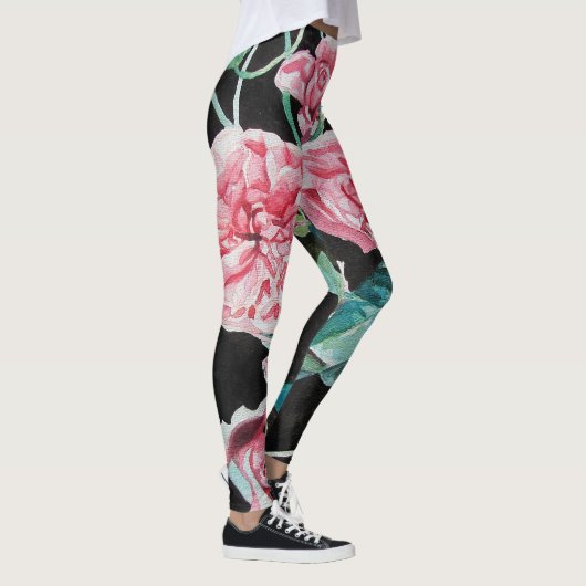 Schöne Leggings aus Altrosa (Rechts)