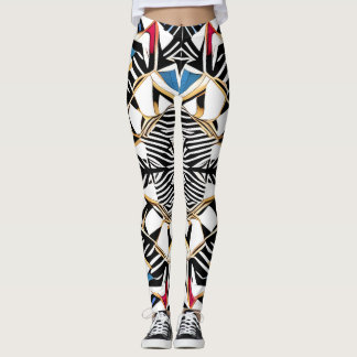 Schöne Leggings der Abstrakten Kunst