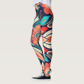 Schöne Leggings der Abstrakten Kunst (Links)