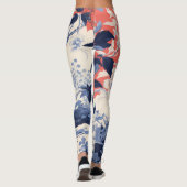 Schöne Leggings der Abstrakten Kunst (Rückseite)