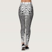 Schöne Leggings der Abstrakten Kunst (Rückseite)