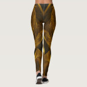 Schöne Leggings der Abstrakten Kunst (Rückseite)