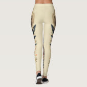 Schöne Leggings der Abstrakten Kunst (Rückseite)