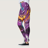 Schöne Leggings der Abstrakten Kunst (Links)