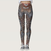 Schöne Leggings der Abstrakten Kunst (Vorderseite)