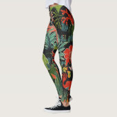 Schöne Leggings der Abstrakten Kunst (Links)