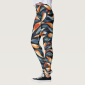 Schöne Leggings der Abstrakten Kunst (Links)