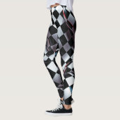 Schöne Leggings der Abstrakten Kunst (Links)