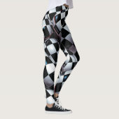 Schöne Leggings der Abstrakten Kunst (Rechts)