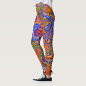 Schöne Leggings der Abstrakten Kunst (Links)