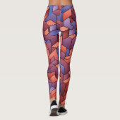 Schöne Leggings der Abstrakten Kunst (Rückseite)