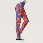 Schöne Leggings der Abstrakten Kunst (Rechts)