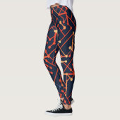 Schöne Leggings der Abstrakten Kunst (Links)