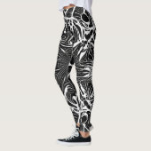 Schöne Leggings der Abstrakten Kunst (Links)