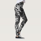 Schöne Leggings der Abstrakten Kunst (Rechts)