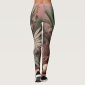 Schöne Leggings der Abstrakten Kunst (Rückseite)