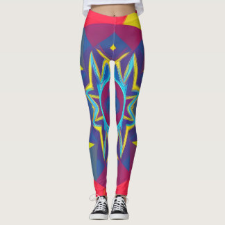 Schöne Leggings der Abstrakten Kunst