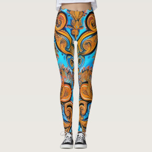 Schöne Leggings der Abstrakten Kunst