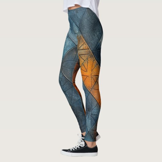 Schöne Leggings der Abstrakten Kunst (Links)
