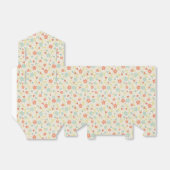 Schöne leichte Frühlingsblumen-Biege Geschenkschachtel (Ungefaltet)
