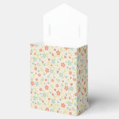 Schöne leichte Frühlingsblumen-Biege Geschenkschachtel (Geöffnet)