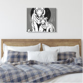 Schöne Leinwand (Insitu (Schlafzimmer))