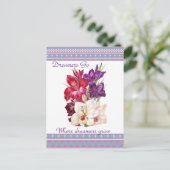 Schöne Leinwand Florenz Postkarte (Stehend Vorderseite)