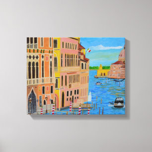 Schöne Leinwanddruck von Venedig