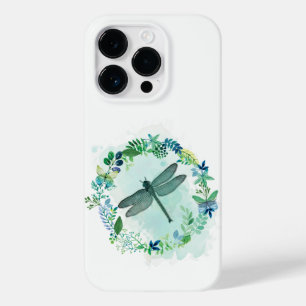 Schöne Libelle mit Blumengestein Case-Mate iPhone 14 Pro Hülle