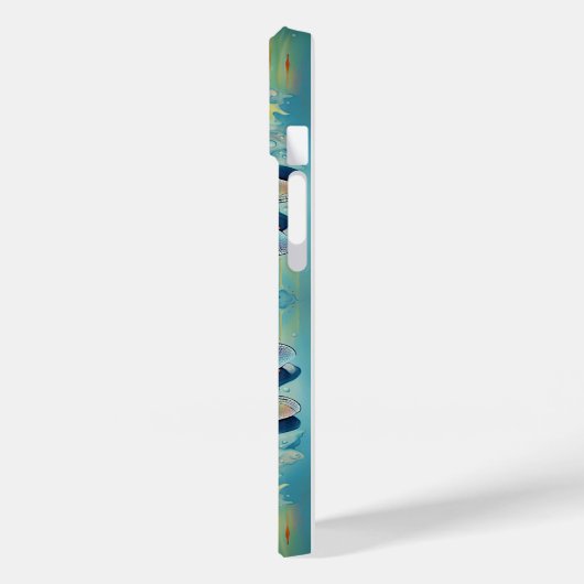 Schöne Libellen Case-Mate iPhone Hülle (Rückseite / Links)