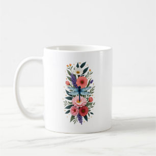 Schöne Libellen-Wasserfarbenkunst Insektenliebhabe Kaffeetasse