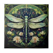 Schöne Libellen-Zuhause Fliese (Vorderseite)