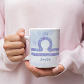 Schöne Libra Astrologie Signieren Personalisiert L Kaffeetasse