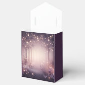 Schöne Lichter in Woodland glühende Hochzeit Geschenkschachtel (Geöffnet)