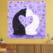 Schöne Liebe Canvas Print Leinwanddruck (Insitu (Wohnzimmer))