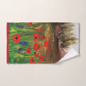Schöne Liebe der Poppies verbreitet die Liebe Badhandtuch Set (Handtuch)
