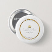 Schöne Liebe Dich Selbst Button-Schmuck Button (Vorne & Hinten)