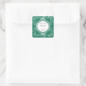 Schöne Liebe Grüner Aufkleber (Tasche)