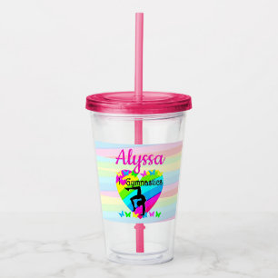 SCHÖNE LIEBE GYMNASTICS FÜR DESIGN ACRYLTRINKBECHER