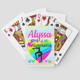 SCHÖNE LIEBE GYMNASTICS FÜR DESIGN SPIELKARTEN