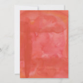 Schöne Liebe mit Blumen ist Liebe Lesben Hochzeit Einladung (Rückseite)