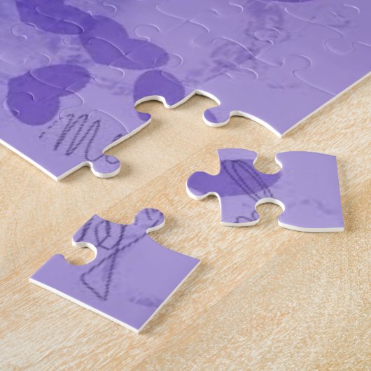 Schöne Liebe Puzzle (Seite)