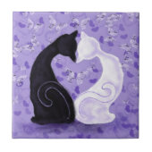 Schöne Liebe - Romantik Fliese (Vorderseite)