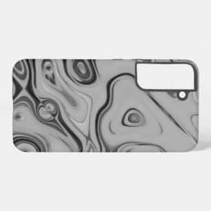 Schöne Liebenswerte Aschgraue Textur Farb-Kunst-Dr Samsung Galaxy Hülle