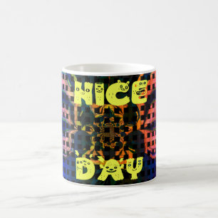 Schöne Liebenswerte Haben Sie Einen Schönen Tag Te Kaffeetasse
