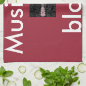 Schöne, liebevoll eingerichtete Guitar African Gra Handtuch (Gefaltet)