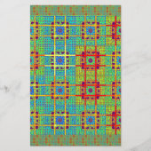 Schöne, liebevoll gestaltete Maya-Ethan Print Vekt Briefpapier (Vorderseite)