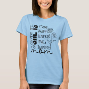 Schöne, liebevoll Inspirierend Muttertag der Mama T-Shirt